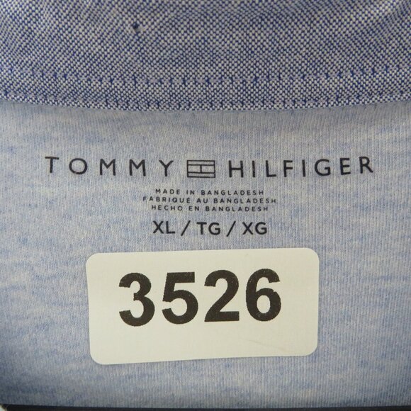 Tommy Hilfiger* Men's Short Sleeve 2 Button Down Straight Hem Polo Shirt~Size XL - Picture 3 of 10